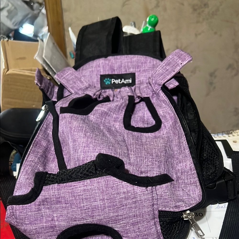 PetAmi Purple Pet Carrier Backpack